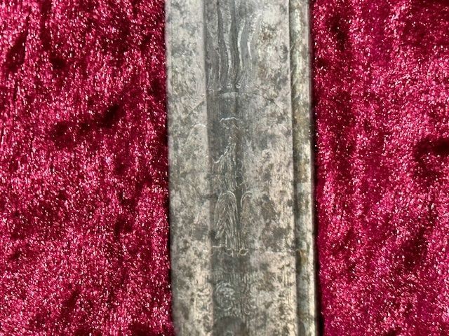 b2ap3_large_Armoury-Antiques-and-Militaria-14 ***New In***An Interesting English Victorian 1822 Pattern Sword with a Captured/ Gifted US Navy Sword Blade. - Armoury Antiques | Marlborough Antiques