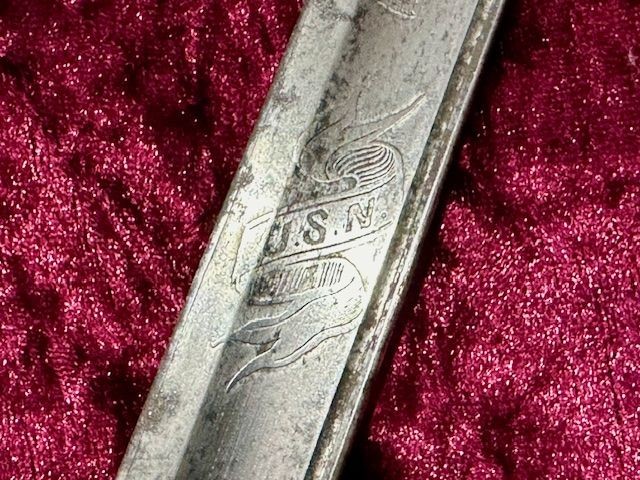 b2ap3_large_Armoury-Antiques-and-Militaria-5 ***New In***An Interesting English Victorian 1822 Pattern Sword with a Captured/ Gifted US Navy Sword Blade. - Armoury Antiques | Marlborough Antiques