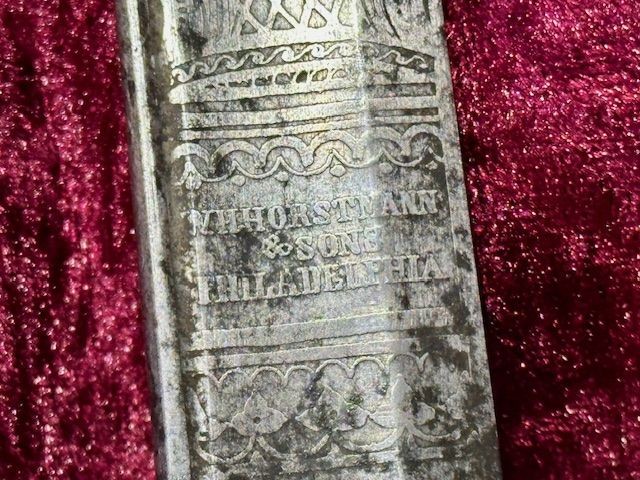 b2ap3_large_Armoury-Antiques-and-Militaria-8 ***New In***An Interesting English Victorian 1822 Pattern Sword with a Captured/ Gifted US Navy Sword Blade. - Armoury Antiques | Marlborough Antiques