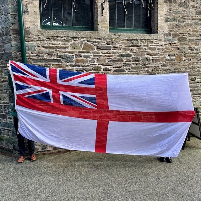 b2ap3_large_Royal-Navy-Ensign-1 ***New In***HMS Ark Royal Ensigns. - Armoury Antiques | Marlborough Antiques