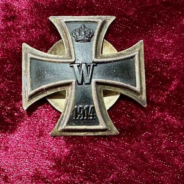 b2ap3_large_Armoury-Antiques-and-Militaria-WW1-Iron-Cross-1st-Class-1 ***NOW SOLD***1st Class '800' Marked, Screw Backed WW1 German Iron Cross. - Armoury Antiques | Marlborough Antiques