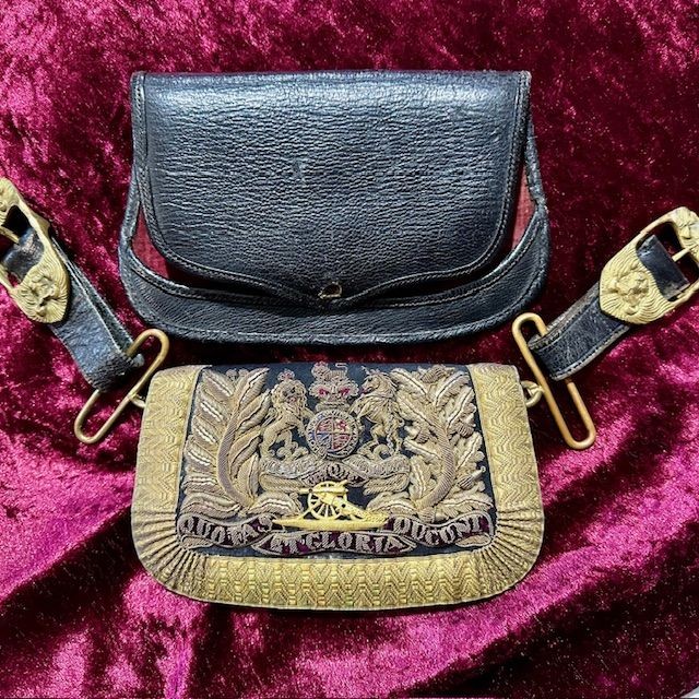 b2ap3_large_Armoury-Antiques-and-Militaria-Victorian-Artillery-Sabretache-1 ***New In***Superb Victorian Royal Artillery Pouch and Case. - Armoury Antiques | Marlborough Antiques