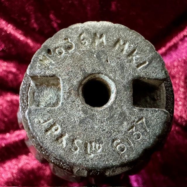 b2ap3_large_IMG_2979 ***NOW SOLD***Mills Grenade No. 36M MK1 J P & S LTD (6/37) Grenade (Inert). - Armoury Antiques | Marlborough Antiques