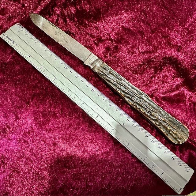 b2ap3_large_Armoury-Antiques-and-Militaria-Victorain-Folding-Knife-6 ***New In***A Beautiful Example of a Very Rare Victorian Gentleman's Folding Knife - Overall length 28 cm! - Armoury Antiques | Marlborough Antiques