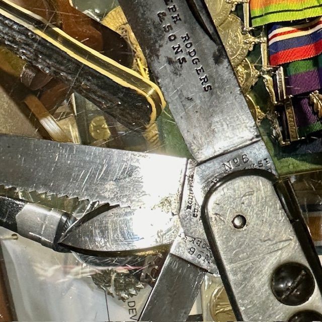 b2ap3_large_Armoury-Antiques-and-Militaria-2 ***New In***A Rare and Interesting Military Large Pocket Knife Inscribed to 'Captain 'J. M. Davidson - 3rd Battalion Cameron Highlanders'. - Armoury Antiques | Marlborough Antiques