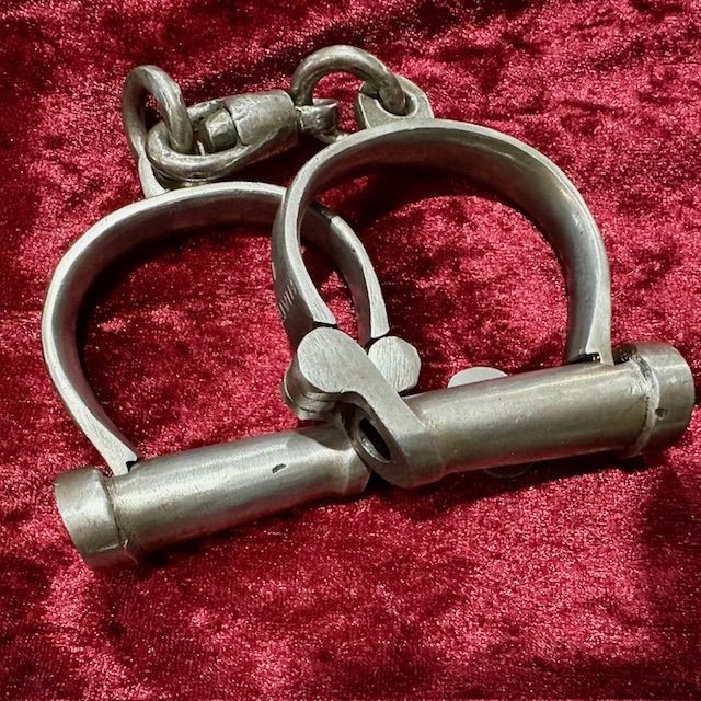 b2ap3_large_Hiatt-Hand-Cuffs-1 ***New In***Hiatt Hand Cuffs. - Armoury Antiques | Marlborough Antiques