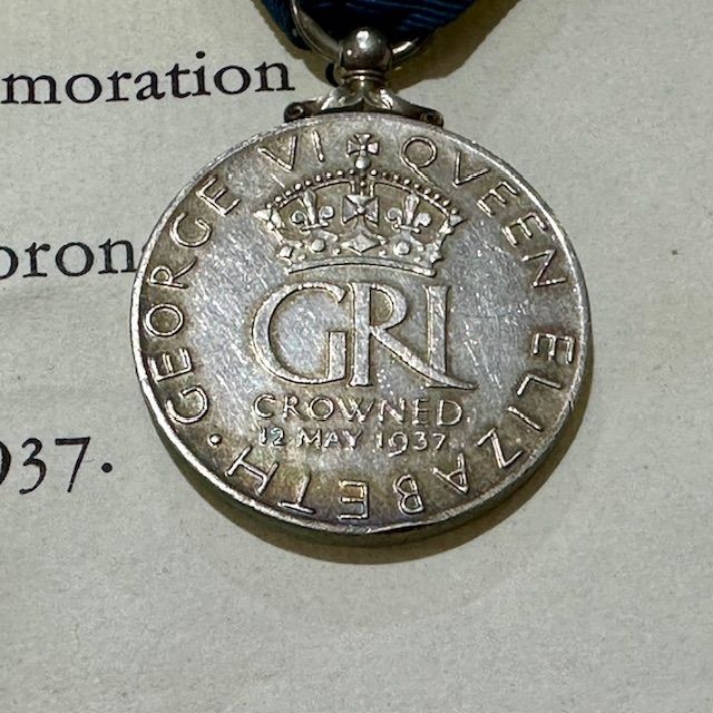 b2ap3_large_GVI-1937-Coronation-Medal-1 ***New In***GRVI 1937 Police Issue Coronation Medal and Ephemera. - Armoury Antiques | Marlborough Antiques