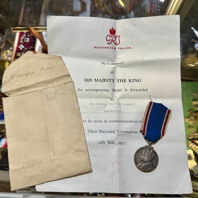 b2ap3_large_GVI-1937-Coronation-Medal-2 ***New In***GRVI 1937 Police Issue Coronation Medal and Ephemera. - Armoury Antiques | Marlborough Antiques