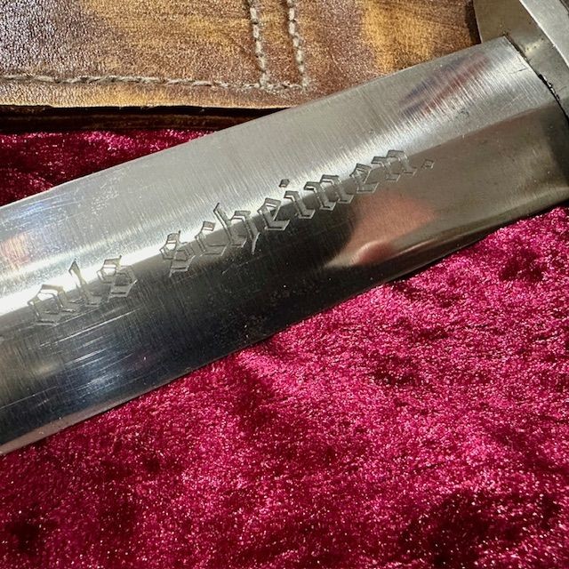 b2ap3_large_NPEA-Dagger-Parts-1 ***NOW SOLD***A WW2 NPEA (National Political Educational Institute Nationalpolitische Erziehungsanstalt) Dagger Blade and Solid Nickel Fittings. - Armoury Antiques | Marlborough Antiques