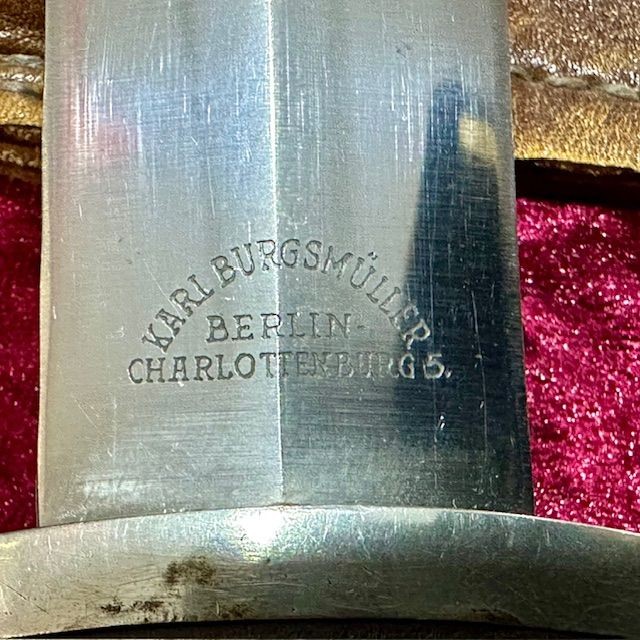 b2ap3_large_NPEA-Dagger-Parts-2 ***NOW SOLD***A WW2 NPEA (National Political Educational Institute Nationalpolitische Erziehungsanstalt) Dagger Blade and Solid Nickel Fittings. - Armoury Antiques | Marlborough Antiques