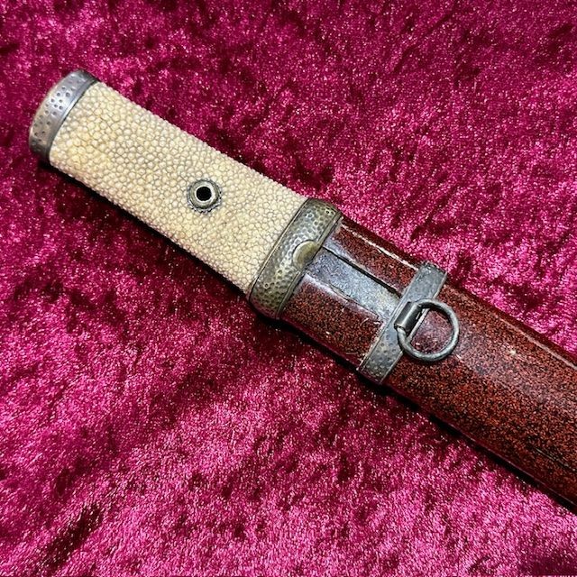 b2ap3_large_Armoury-Antiques-and-Militara-Shinshinto-Tanto-1 ***New In***Antique Shinshinto (1800-1868) Tanto in Koshirae. - Armoury Antiques | Marlborough Antiques