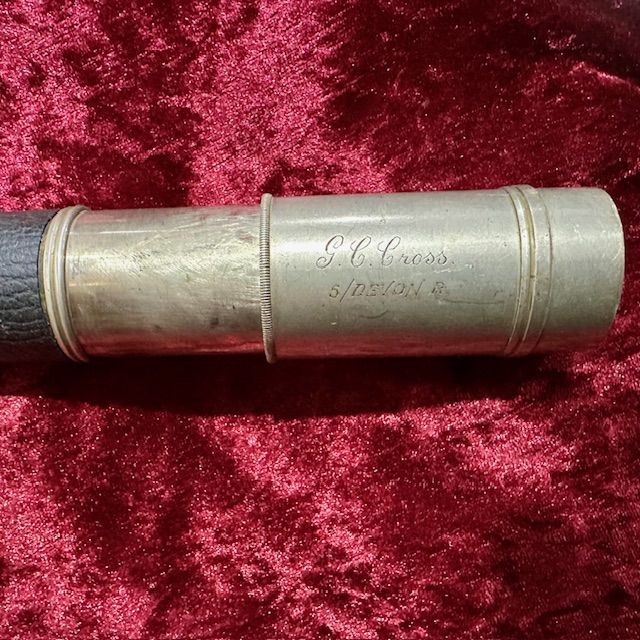 b2ap3_large_WW1-5th-Devon-Regiment-Telescope-5 ***Rare Boer War (1899-1902) and WW1 Officer of The Watch 5th Devon Regiment Telescope (Maker Marked). - Armoury Antiques | Marlborough Antiques