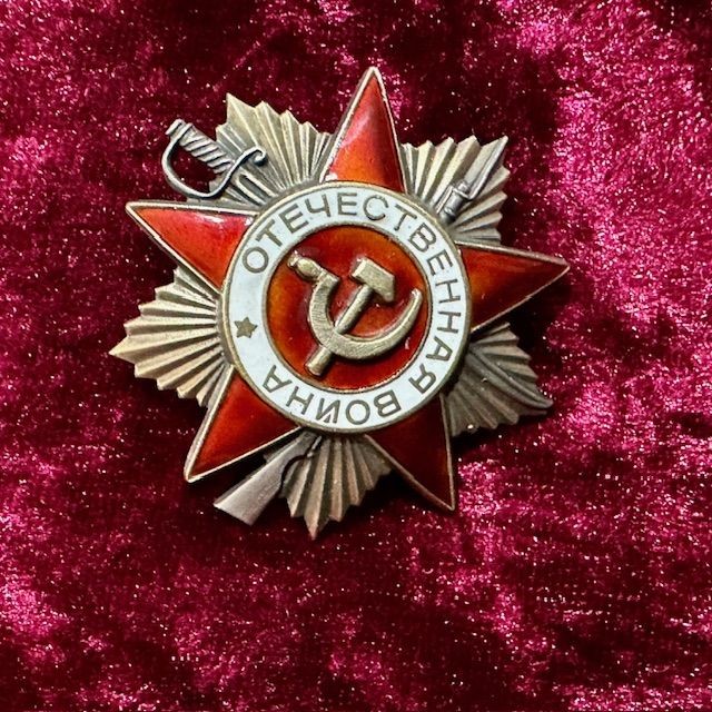b2ap3_large_Vintage-Russian-Red-Army-USSR-Order-of-the-Patriotic-War-1st-Class-3 ***New In***Bayonets, Medals and Badges. - Armoury Antiques | Marlborough Antiques