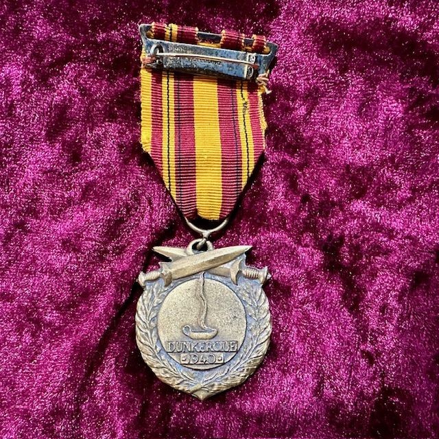 b2ap3_large_Original-Dunkirk-Medal-2 ***New In***WW2 Dunkirk Medal (Sterling Silver Marked Clasp). - Armoury Antiques | Marlborough Antiques