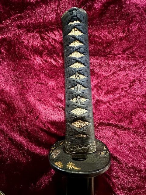 b2ap3_large_Fujiwara-Yukinaga-1 ***NOW SOLD***Kanbun Shinto Signed Wakizashi in Full Koshirae Signed 'Fujiwara Yukinaga' (藤原行長). - Armoury Antiques | Marlborough Antiques