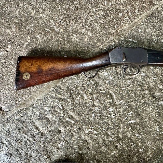 b2ap3_large_Martini-Henry-Carbine-5 ***New In***c1886 Donegal Royal Artillery Battle of Omdurman/ Boer War Period Short Lever Martini- Henry Artillery Carbine with Bayonet and Scabbard. - Armoury Antiques | Marlborough Antiques