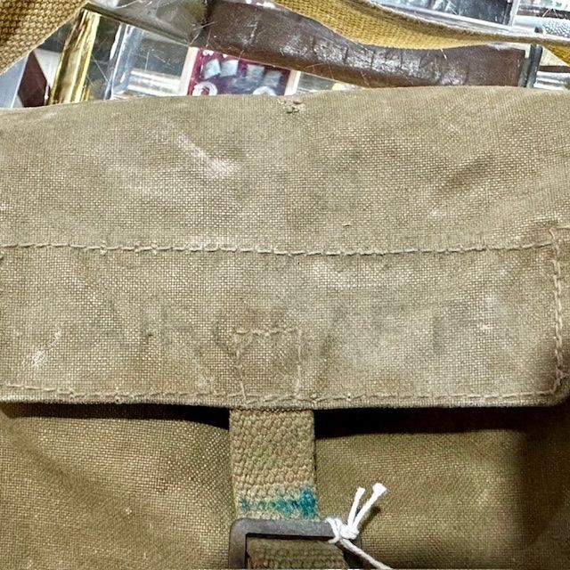 b2ap3_large_WW2-1943-Aircraft-First-Aid-Bag-2 ***New In***WW2 Air Ministry '1943' Dated and Maker Marked 'Aircraft' Medic Canvas Bag. - Armoury Antiques | Marlborough Antiques
