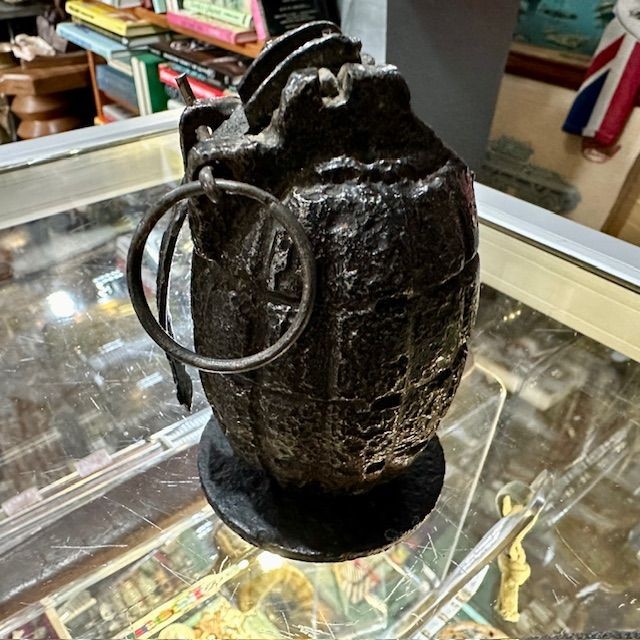 b2ap3_large_IMG_3802 ***NOW SOLD***WW1 MK2 No.23 Mills Grenade (De-Activated). - Armoury Antiques | Marlborough Antiques