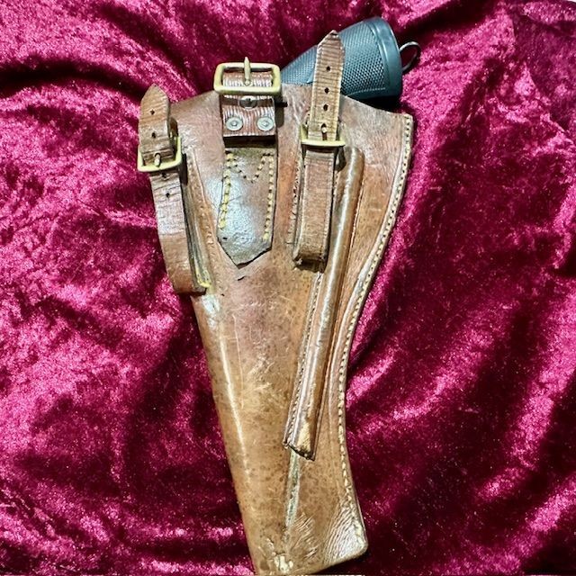 b2ap3_large_Boar-War-Holster-and-MKIV-Revolver--2 ***New In***c1899-1902 Boar War Period Open Top Holster with 'Denix' MKIV Display Revolver. - Armoury Antiques | Marlborough Antiques