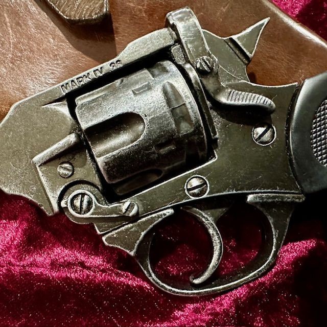 b2ap3_large_Boar-War-Holster-and-MKIV-Revolver--4 ***New In***c1899-1902 Boar War Period Open Top Holster with 'Denix' MKIV Display Revolver. - Armoury Antiques | Marlborough Antiques