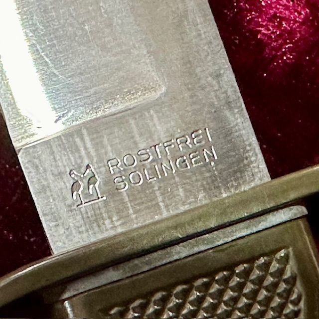 b2ap3_large_Early-Original-West-German-Bundeswehr-Dagger-2 ***NOW SOLD***c1960 Early Original West German Bundeswehr Dagger by 'Robert Klaas'. - Armoury Antiques | Marlborough Antiques