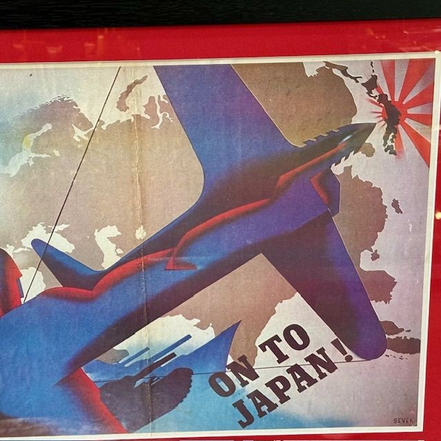 b2ap3_large_WW2-Poster-3 ***A Superb Framed 'ON TO JAPAN!' Poster*** - Armoury Antiques | Marlborough Antiques