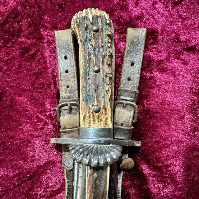 b2ap3_large_German-Hunting-Hanger-1 ***New In**Antique German Hunting Hanger by 'Carl Eickhorn' (Pre 1906). - Armoury Antiques | Marlborough Antiques