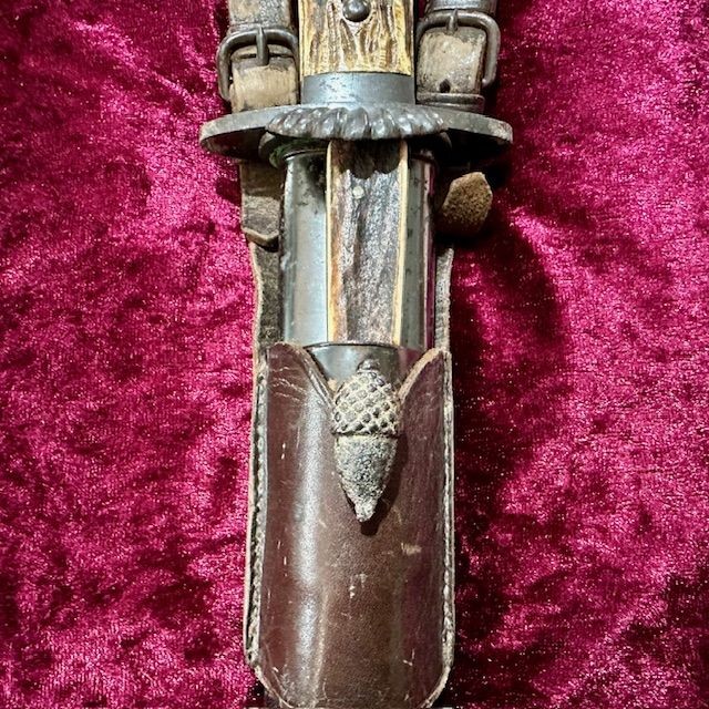 b2ap3_large_German-Hunting-Hanger-2 ***New In**Antique German Hunting Hanger by 'Carl Eickhorn' (Pre 1906). - Armoury Antiques | Marlborough Antiques