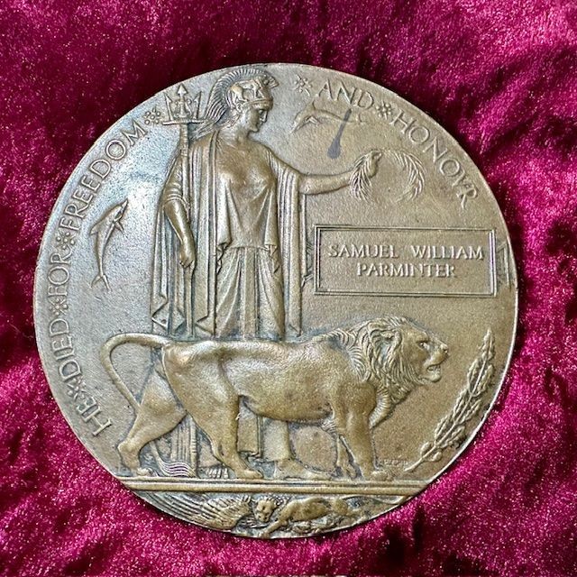 b2ap3_large_WW1-Death-Plaque-1 ***New In***Two (2) WW1 Death Plaques. - Armoury Antiques | Marlborough Antiques