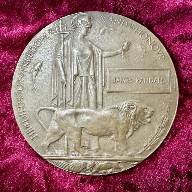 b2ap3_large_WW1-Death-Plaque-2 ***New In***Two (2) WW1 Death Plaques. - Armoury Antiques | Marlborough Antiques