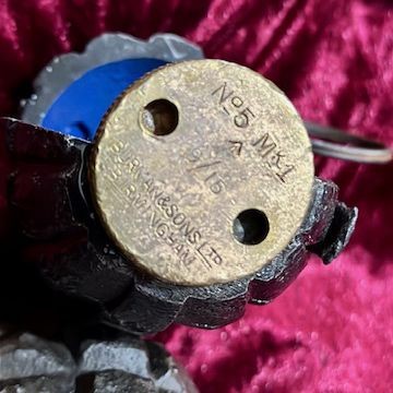 b2ap3_large_WW1-Mills-Grenade-2 ***NOW ALL SOLD***Rare WW1 German and British Grenades. - Armoury Antiques | Marlborough Antiques