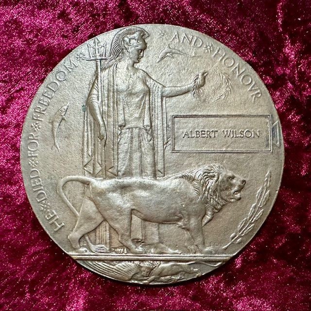 b2ap3_large_WW1-Death-Plaque ***New In***Various Military Items. - Armoury Antiques | Marlborough Antiques