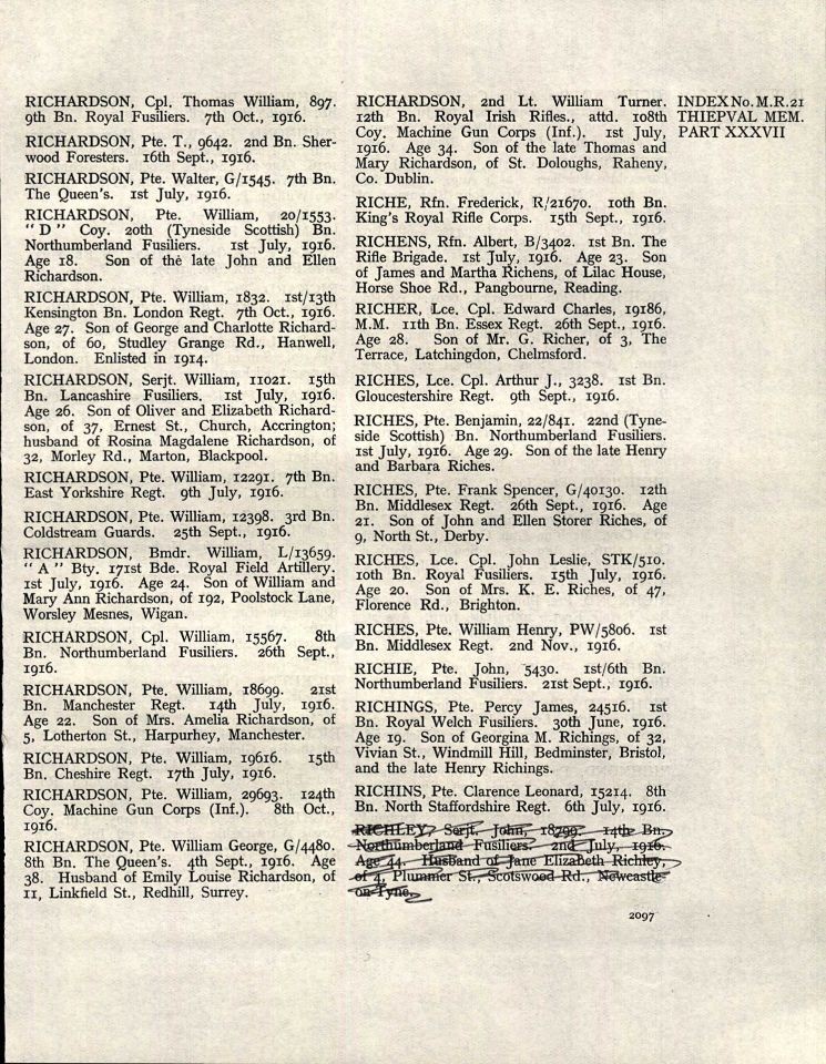 b2ap3_large_William-Richardson ***New In***WW1 Death Plaque with Research. - Armoury Antiques | Marlborough Antiques