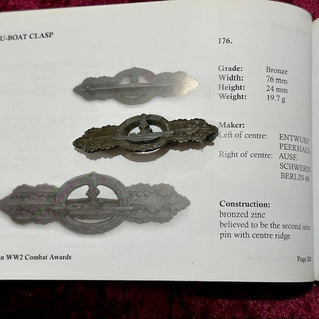 b2ap3_large_WW2-German-U-Boat-Clasp-in-Silver-6 ***NOW SOLD***A Rare WW2 German U-Boat Clasp in Silver. - Armoury Antiques | Marlborough Antiques