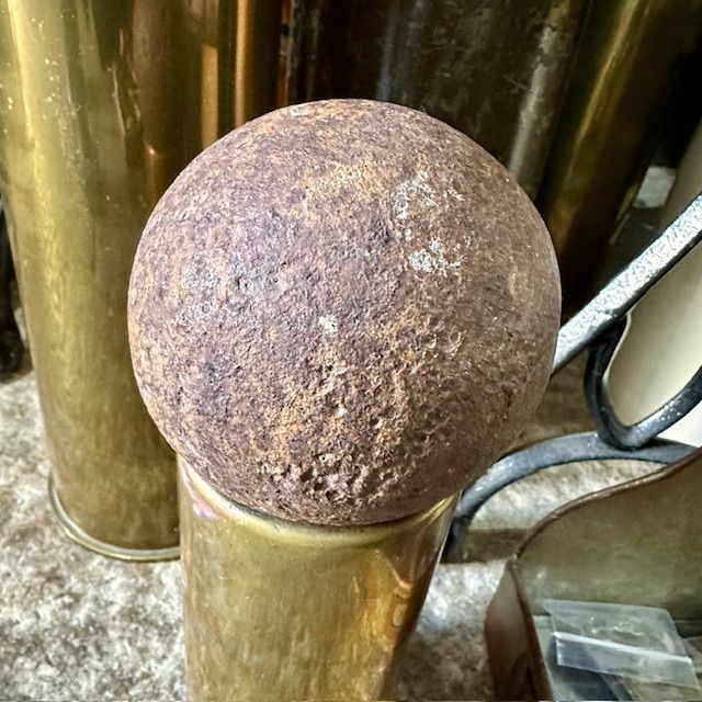 b2ap3_large_English-Civil-War-Cannin-Ball-2 ***NOW SOLD***English Civil War (1642&ndash;1651) Cannon Ball. - Armoury Antiques | Marlborough Antiques