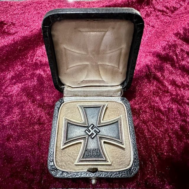 b2ap3_large_WW2-Cased-Iron-Cross-1 ***New In***Early WW2 EK1 Cased Iron Cross. - Armoury Antiques | Marlborough Antiques