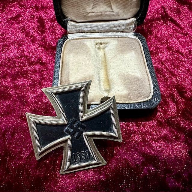 b2ap3_large_WW2-Cased-Iron-Cross-3 ***New In***Early WW2 EK1 Cased Iron Cross. - Armoury Antiques | Marlborough Antiques