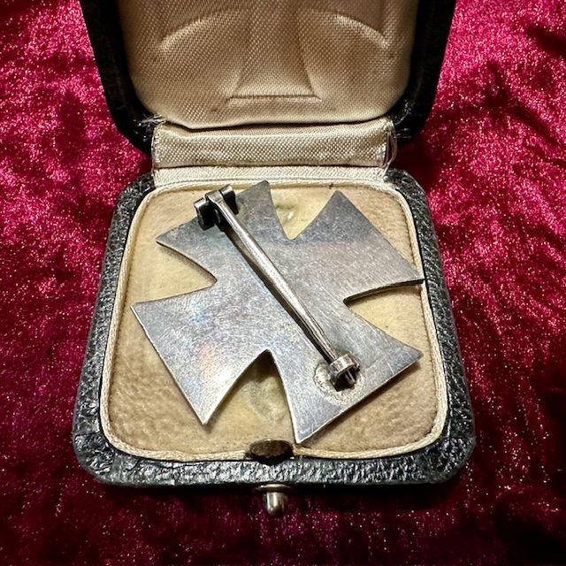 b2ap3_large_WW2-Cased-Iron-Cross-4 ***New In***Early WW2 EK1 Cased Iron Cross. - Armoury Antiques | Marlborough Antiques