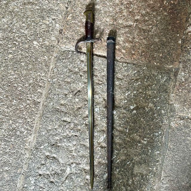 b2ap3_large_French-Gras-Bayonet-4 ***New In***French Gras Bayonet and Scabbard. - Armoury Antiques | Marlborough Antiques