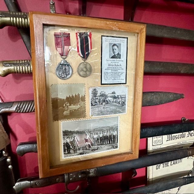 b2ap3_large_WW2-German-Medal-Grouping-1 ***New In***A Poignant WW2 German Framed Memorial Medal Grouping. - Armoury Antiques | Marlborough Antiques