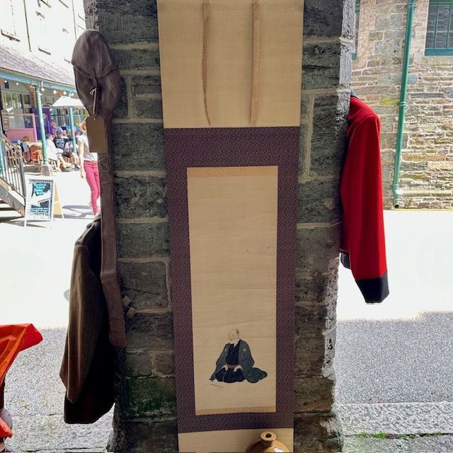 b2ap3_large_Antique-Japanese-Scroll-1 ***New In***Two (2) Antique Japanese Scrolls. - Armoury Antiques | Marlborough Antiques