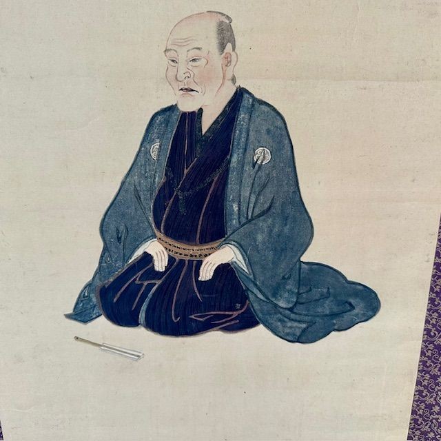 b2ap3_large_Antique-Japanese-Scroll-2 ***New In***Two (2) Antique Japanese Scrolls. - Armoury Antiques | Marlborough Antiques