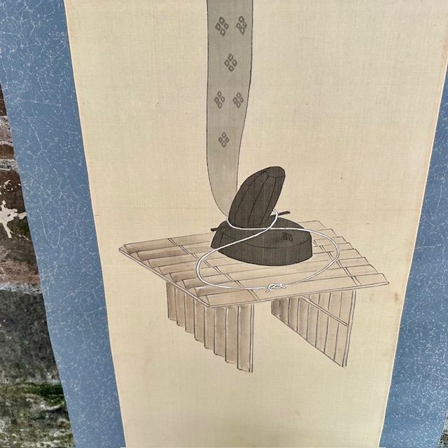 b2ap3_large_Antique-Japanese-Scroll-7 ***New In***Two (2) Antique Japanese Scrolls. - Armoury Antiques | Marlborough Antiques