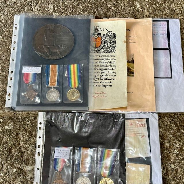 b2ap3_large_WW1-3-Brothers-Medal-Group-2 ***New In***Superb 3 Brother Mons Medal Grouping and Various Other Medals Too... - Armoury Antiques | Marlborough Antiques