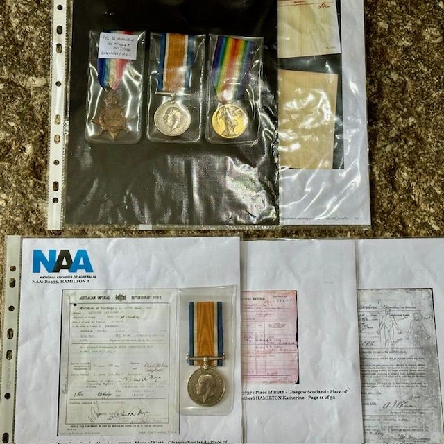 b2ap3_large_WW1-3-Brothers-Medal-Group-3 ***New In***Superb 3 Brother Mons Medal Grouping and Various Other Medals Too... - Armoury Antiques | Marlborough Antiques