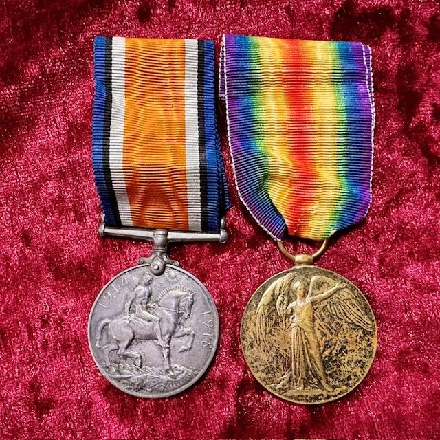 b2ap3_large_WW1-Medal-Pair ***New In***Superb 3 Brother Mons Medal Grouping and Various Other Medals Too... - Armoury Antiques | Marlborough Antiques