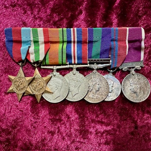 b2ap3_large_Captain-Medal-Grouping ***New In***WW2 and Aden, Cyprus Campaign Captain's Medal Grouping. - Armoury Antiques | Marlborough Antiques