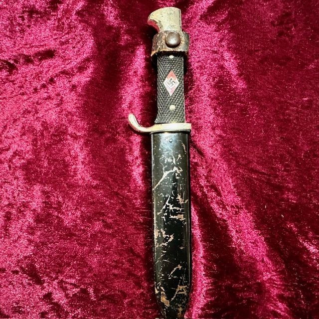 b2ap3_large_Hitler-Youth-Dagger-1 ***NOW SOLD***Early 1938 'Blut und Ehre' Etched Hitler Youth (HJ) Dagger by Rare Maker. - Armoury Antiques | Marlborough Antiques