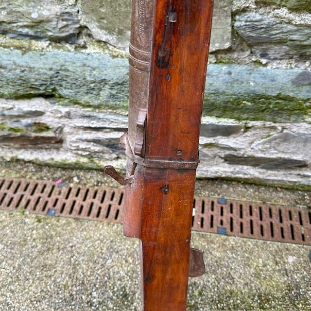 b2ap3_large_Jaipur-Rampart-Gun-4 ***New In***Thank you Job for modelling for scale - Job is over 5'10"! Huge Antique 17th/ 18th Century Jaipur Matchlock Rampart Gun. - Armoury Antiques | Marlborough Antiques