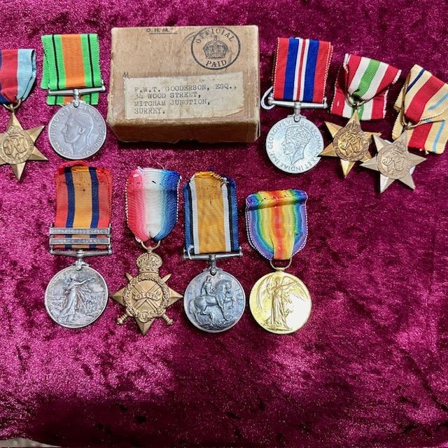 b2ap3_large_Boer-War-Family-Medal-Grouping-1 ***NOW SOLD***Boer War, WW1 and WW2 Father and Son Medal Grouping. - Armoury Antiques | Marlborough Antiques